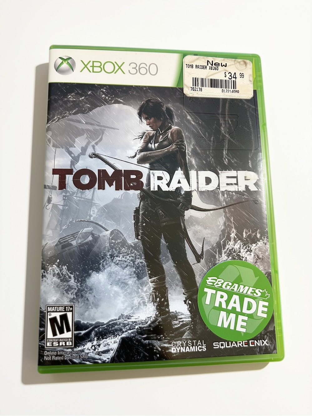Xbox 360 game Tomb Raider 2012